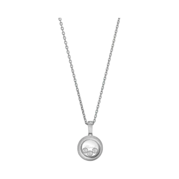 Кулон Chopard Happy Diamonds Icons - Подвеска, белое золото, бриллианты