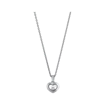 Кулон Chopard Happy Diamonds Icons - Подвеска, белое золото, бриллиант