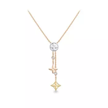 КУЛОН IDYLLE BLOSSOM Y, 3 ЗОЛОТА И БРИЛЛИАНТЫ Louis Vuitton, золотой