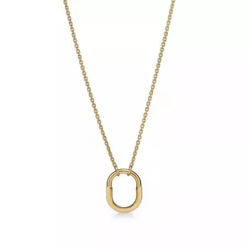 Кулон с цепочкой Tiffany & Co. Small, желтое золото