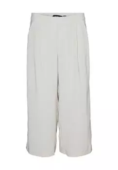 Кюлоты, длина 3/4, на резинке на талии, женские VERO MODA, цвет Silver Lin