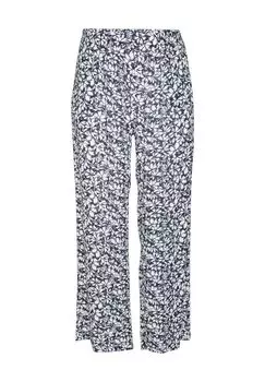Кюлоты, изогнутый фасон, эластичный пояс, для женщин VERO MODA, темно-синий
