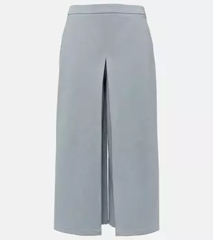 Кюлоты Quid из смесового хлопка Max Mara, серый