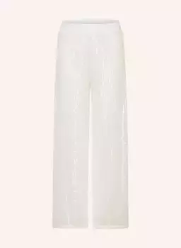 Кюлоты с пайетками Elsy, белый