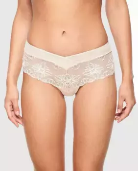 Кюлоты с вышивкой «Елисейские поля» Chantelle, цвет Nude