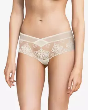 Кюлоты с вышивкой «Елисейские поля» Chantelle, цвет Crudo