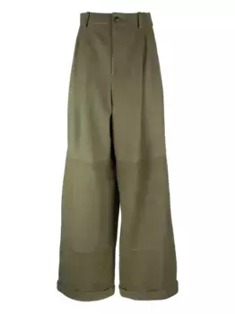 Кюлоты со вставками LOEWE, зеленый