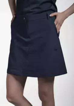 Кюлоты, юбка и шорты Polarino в одном, цвет морской волны