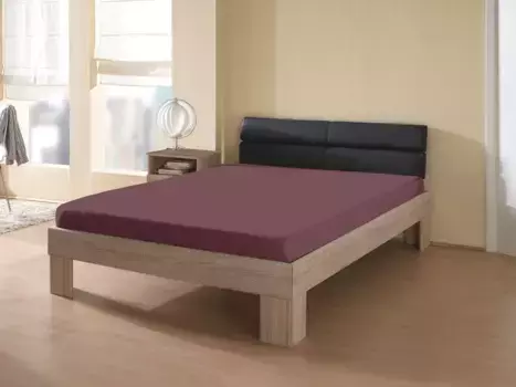 КУМ простыня "Frotte стрейч-простыня" KUM 140-160х200 см, 1 шт., цвет rubin