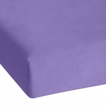 КУМ простыня " Простыня из кораллового флиса " KUM 140-160х200 см, 1 шт., цвет lila