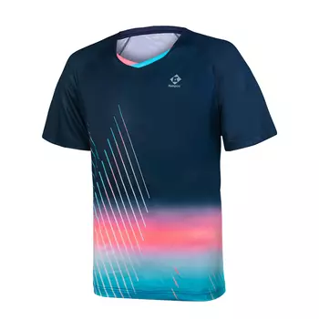 KUMPOO Бадминтонная майка унисекс темно-синяя