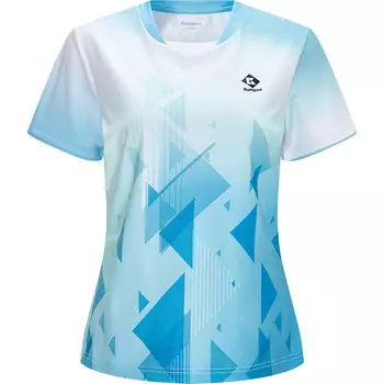 KUMPOO Женская бадминтонная майка синего цвета