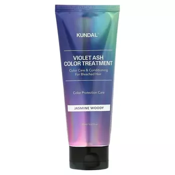 Kundal Violet Ash Color Treatment Жасмин Древесный 5,07 жидких унций (150 мл)