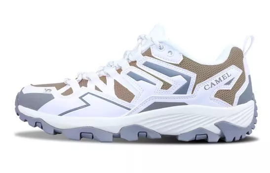 Kunlun Outdoor Performance Shoes Men Low-top White Camel