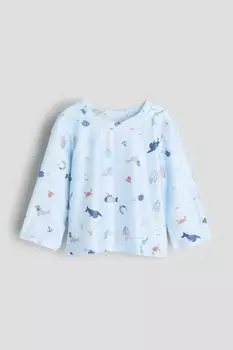 Купальная рубашка с подъемом 50 H&M, синий