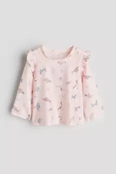 Купальная рубашка с подъемом 50 H&M, розовый