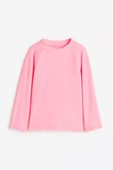 Купальная рубашка с подъемом 50 H&M, розовый