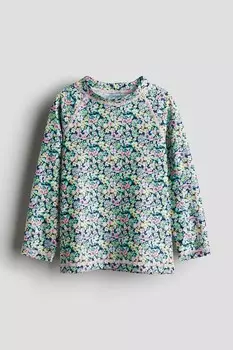 Купальная рубашка с подъемом 50 H&M, синий