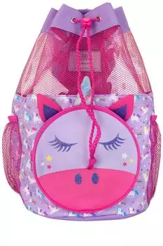 Купальная сумка для девочки с мотивом единорога Harry Bear, розовый