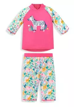 Купальник 2-Piece Sun Protection JoJo Maman Bb, розовый
