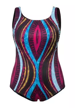 Купальник ABSTRACT Ulla Popken, темно-красный