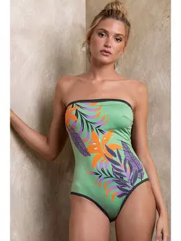 Купальник admas, зеленый