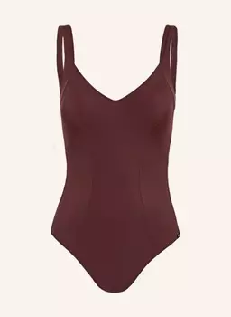 Купальник эко шейп Lidea, темно-красный