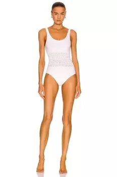 Купальник Alaa Corset Seamless One Piece, цвет Blanc Optique