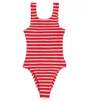 Купальник Alva с бантом Hunza G, красный