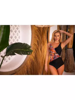 Купальник Aquarilla, цвет schwarz/orange