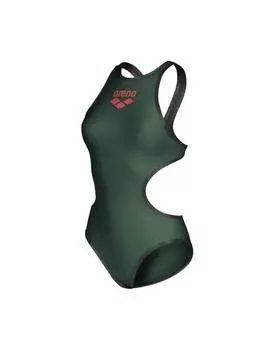 Купальник Arena Piece One Biglogo Badeanzug, цвет Dunklegrn