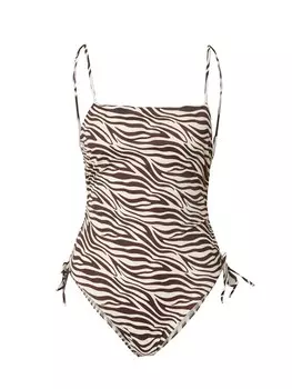 Купальник-балконет EDITED Victoria, цвет Beige/Brown