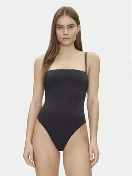 Купальник Bandeau One Piece-Rp KW0KW02709 Calvin Klein Swimwear, черный