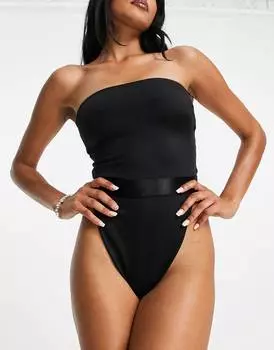 Купальник-бандо ASYOU с эластичной окантовкой на талии