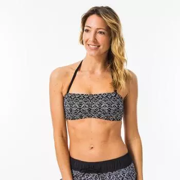 Купальник-бандо Decathlon Top Lori Olaian, черный