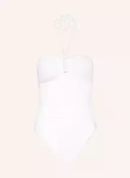 Купальник-бандо Lauren Ralph Lauren, белый