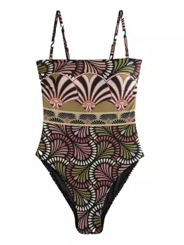 Купальник-бандо Next, темно-розовый