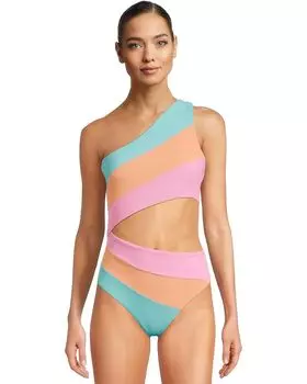 Купальник Beach Riot Joyce One-Piece, цвет Crush Color-Block