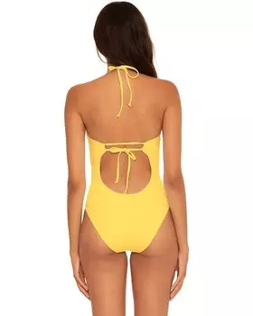 Купальник BECCA Color Code Candice Multi Way One-Piece, цвет Banana