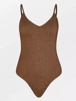 Купальник Becksndergaard, коричневый