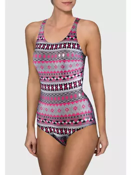 Купальник BECO the world of aquasports, цвет schwarz/pink