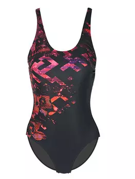 Купальник BECO the world of aquasports Aqua Classic, цвет schwarz-pink