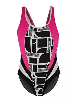 Купальник BECO the world of aquasports Pink Performance, цвет schwarz-pink