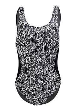 Купальник BECO the world of aquasports Paisley Perfection, черный