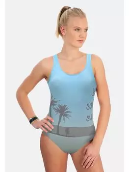Купальник BECO the world of aquasports, цвет hellblau-lila