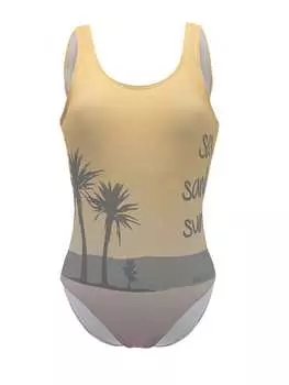 Купальник BECO the world of aquasports, цвет gelb-lila