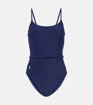 Купальник Belted Kennedy 1PC Polo Ralph Lauren, темно-синий