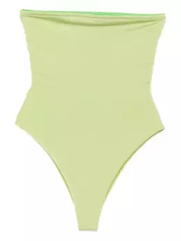 Купальник без бретелей Roberta Einer, зеленый
