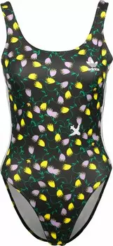 Купальник без косточек ADIDAS ORIGINALS, черный