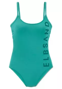Купальник без косточек Elbsand, цвет Navy/Turquoise